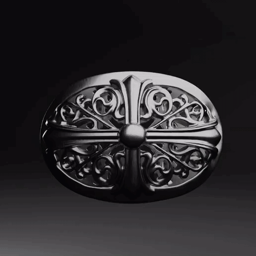 Chrome Hearts Cross Buckle