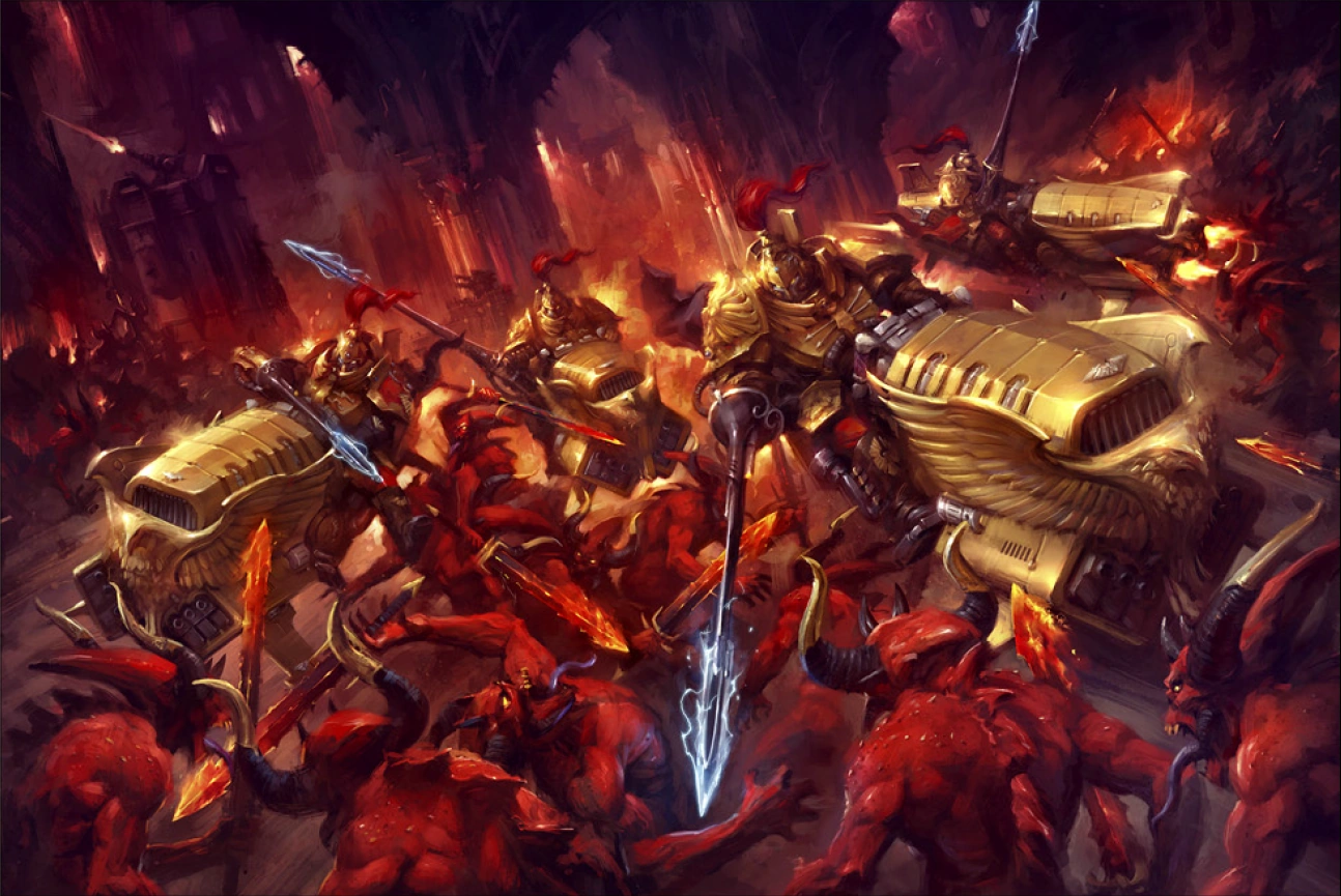 Praetors – Adeptus Custodes Jetbike Cavalry Proxy