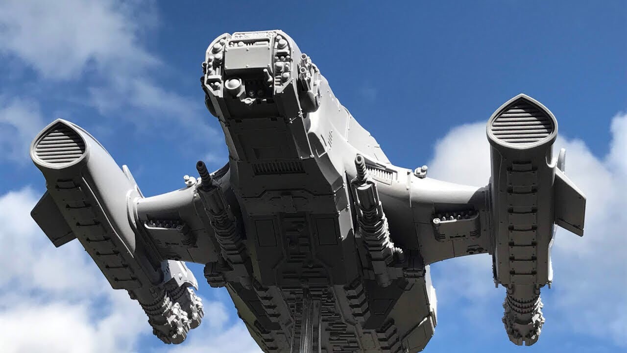 Orion Assault Dropship – Adeptus Custodes Heavy Transport Proxy