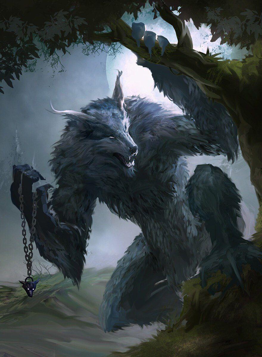 The Big Bad Wolf – Cursed Beast of the Wilds (Pre-Supported STL)