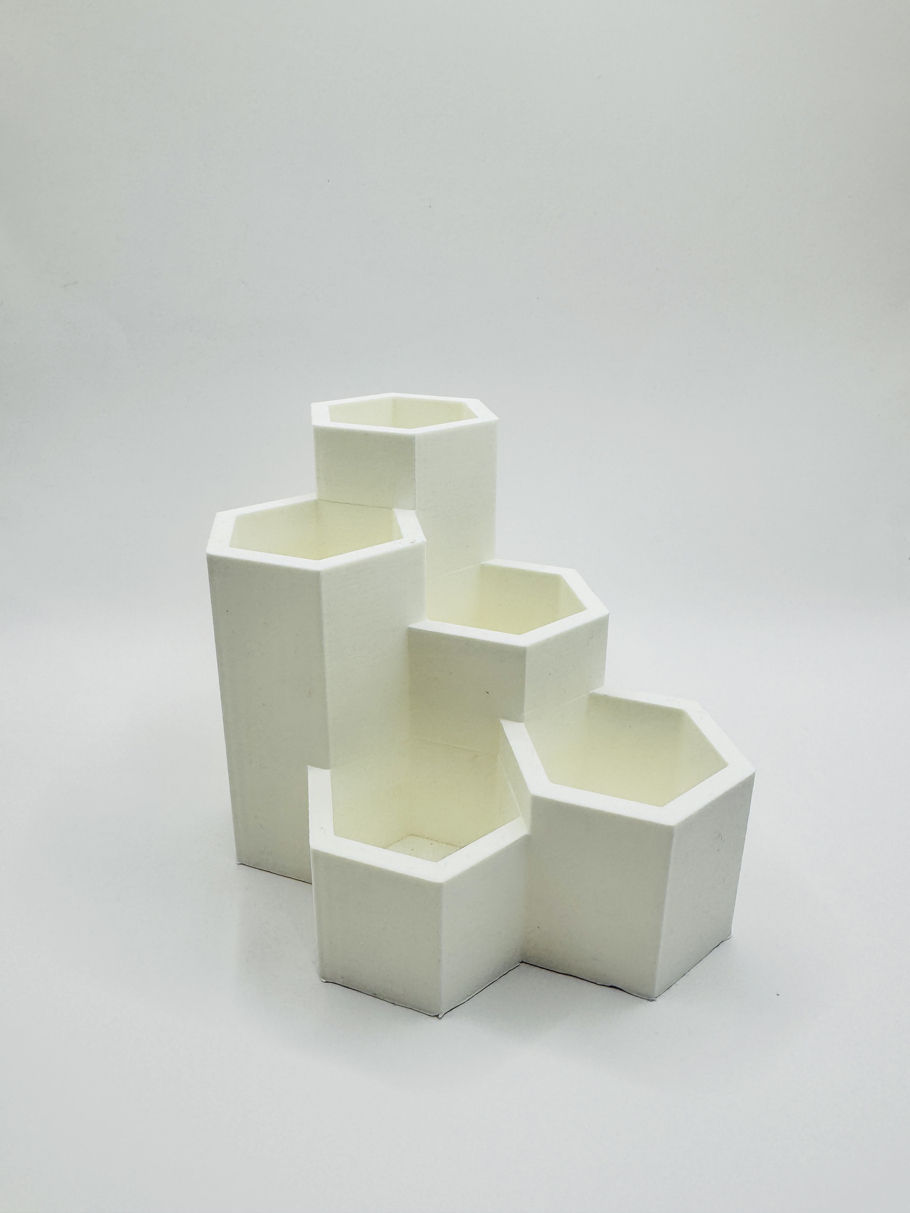 Honeycomb Pencil Organiser – Modular Desk Storage