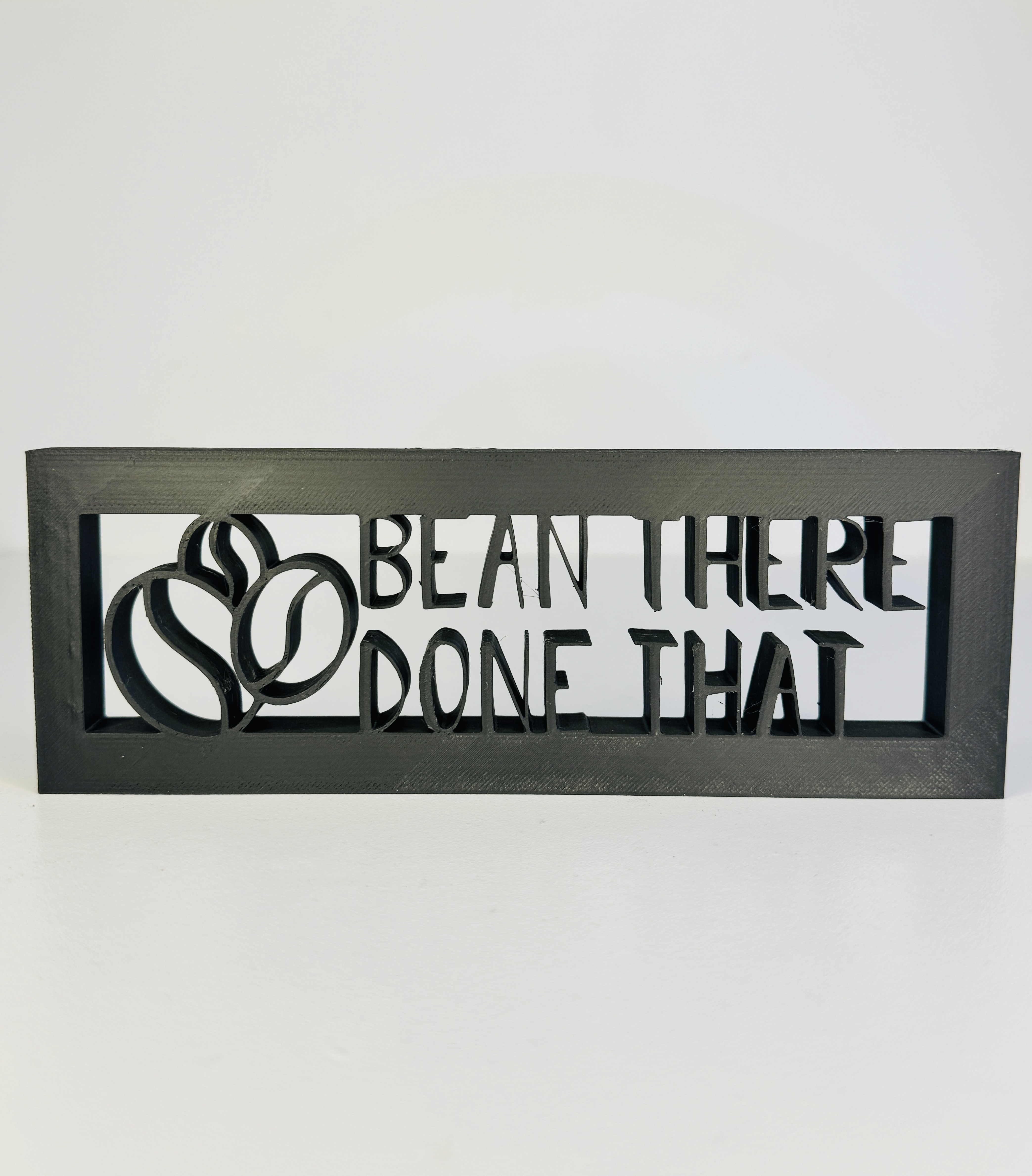 ☕ Bean There, Done That – Coffee Shelf Decor