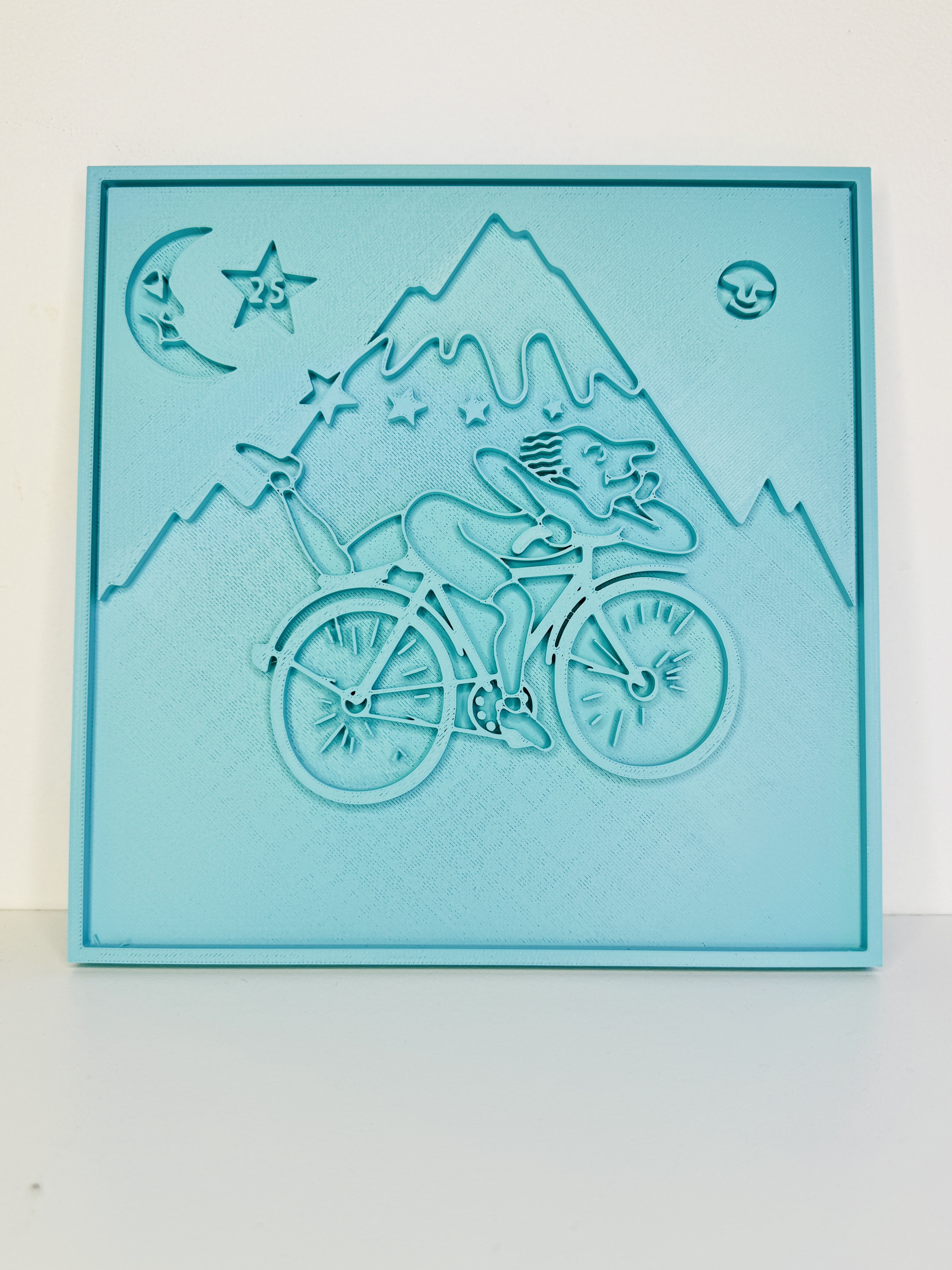 🚴♂️ Hoffman Bicycle Relief Wall Art