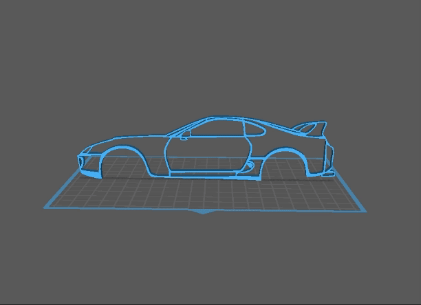 Toyota - Supra MK4 Wall Art