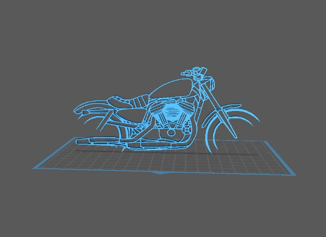 Harley Davidson - Iron 883 Wall Art