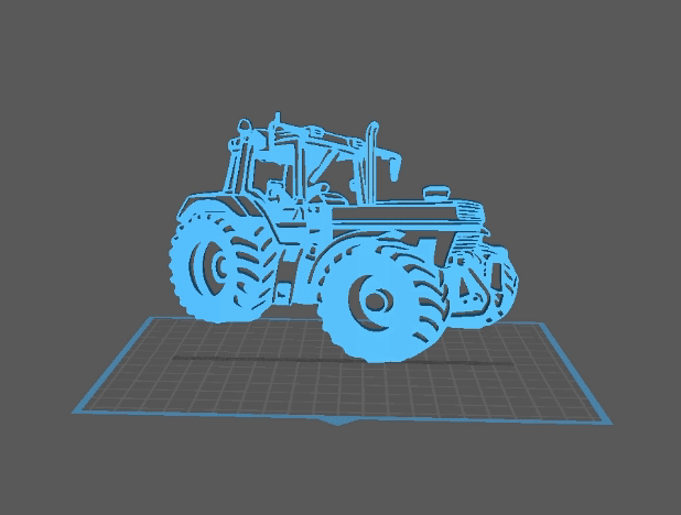 Tractor - Case IH 1455 XL Wall Art