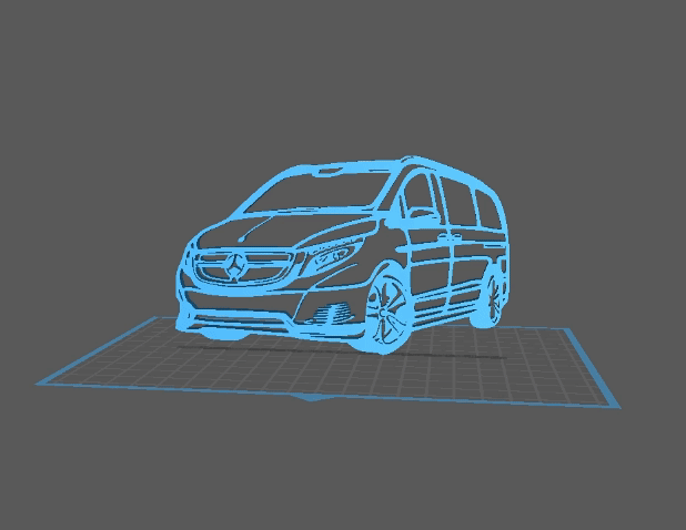 Mercedes - Classe V Wall Art