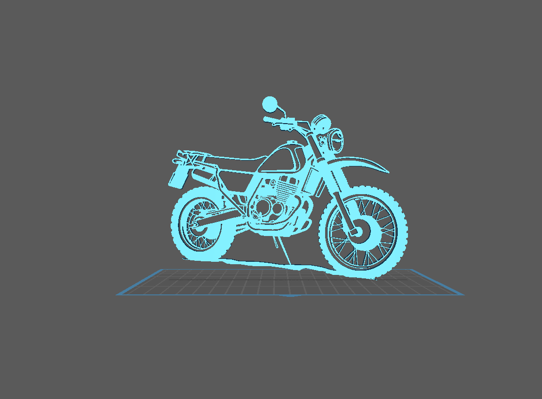Yamaha - XT 500 Wall Art