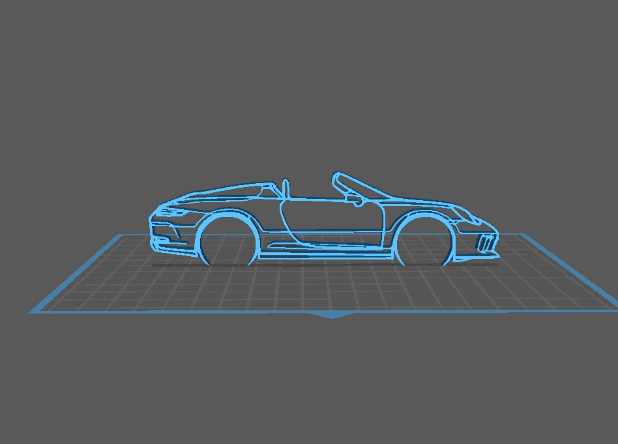Porsche - 911 991 Speedster Wall Art