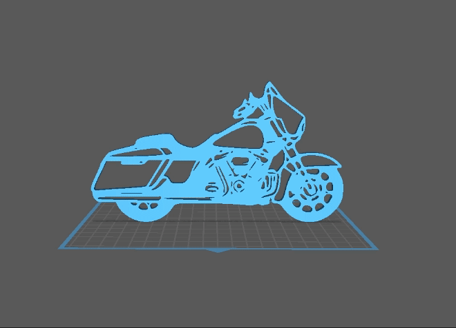 Harley Davidson - Street Glide Wall Art