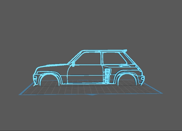 Renault - 5 Turbo Wall Art