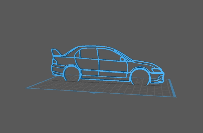 Mitsubishi - EVO 9 Wall Art
