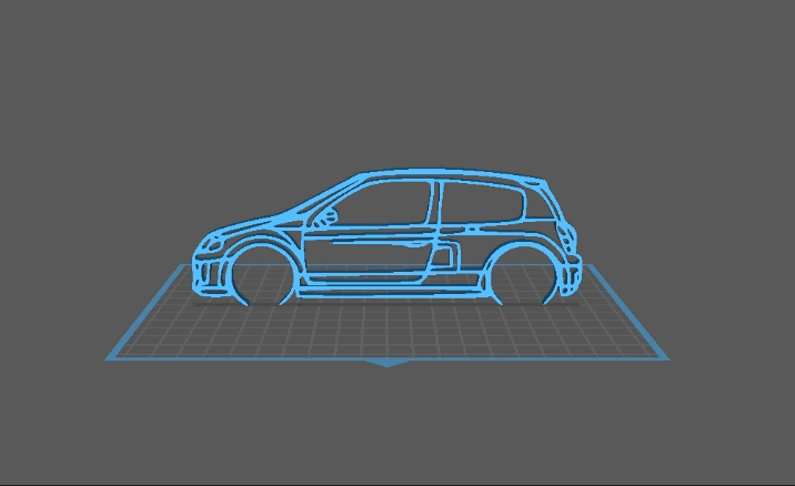 Renault - Clio 3 V6 Wall Art