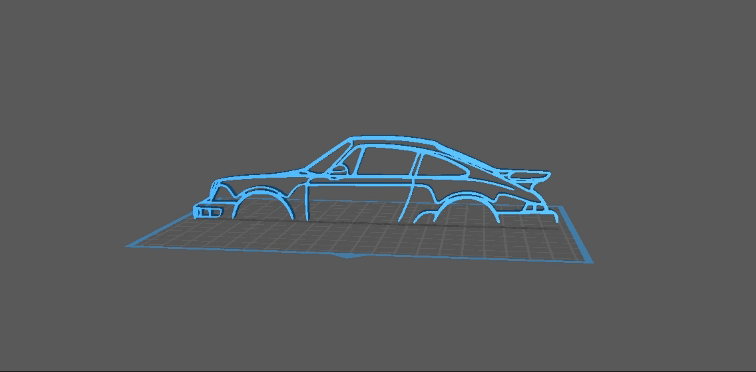 Porsche - 911 Classic Wall Art