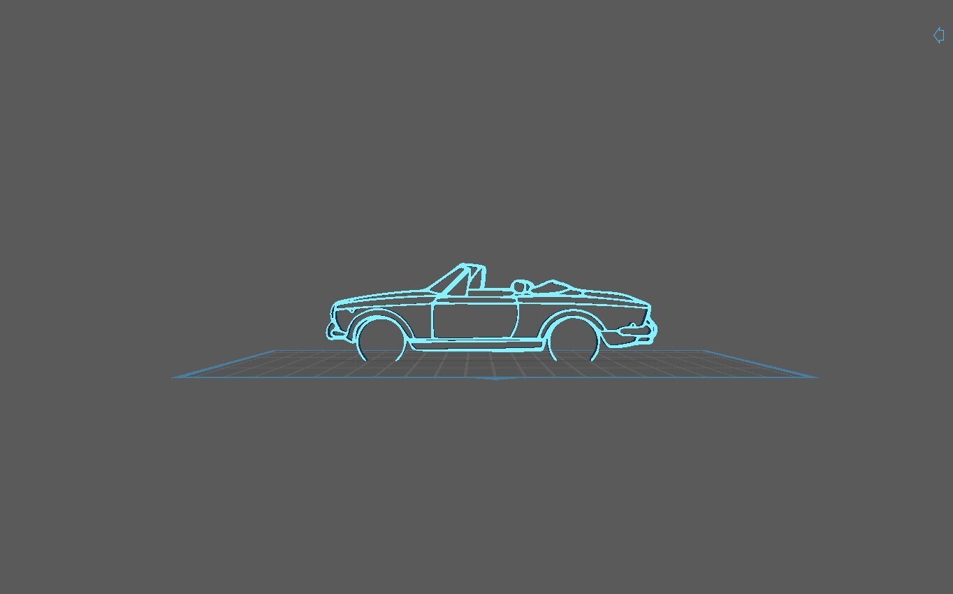 Fiat - 600 Convertible Wall Art 