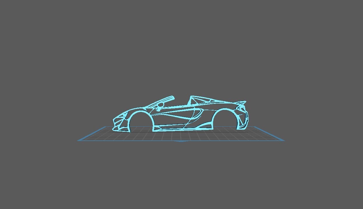 McLaren - 600LT Wall Art