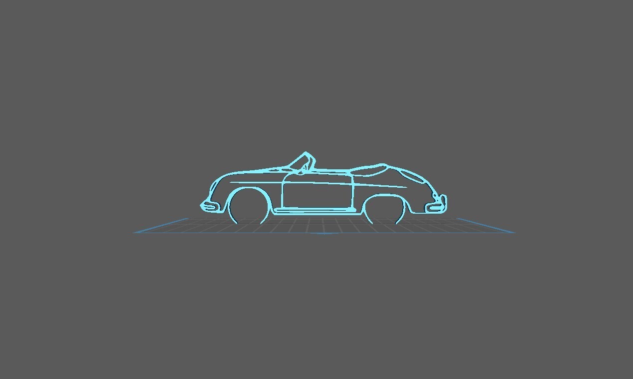Porsche - 356 Speedsters Wall Art