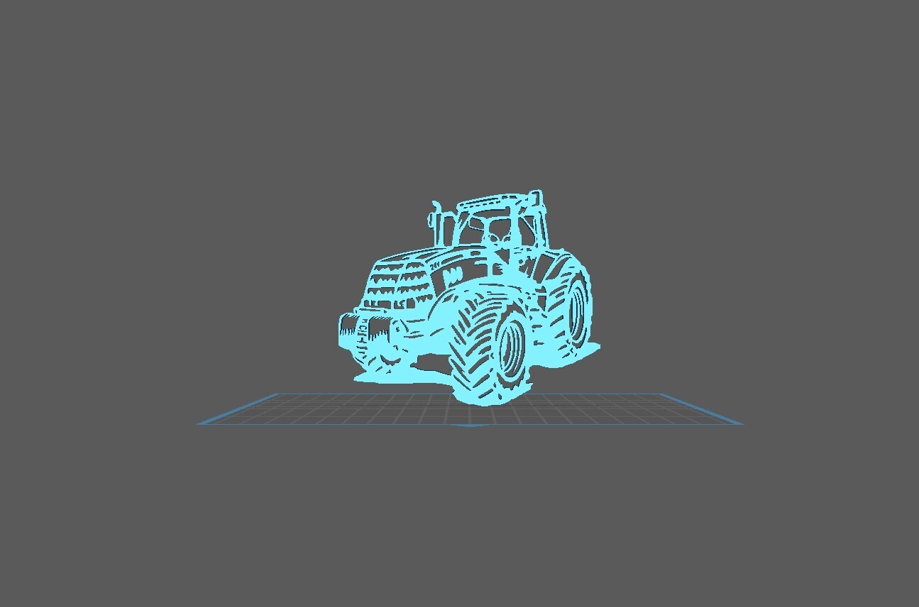 Tractor Case - IH Magnum 280 Wall Art