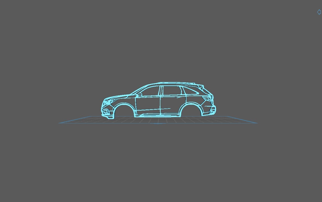 Acura - MDX 2017 Wall Art
