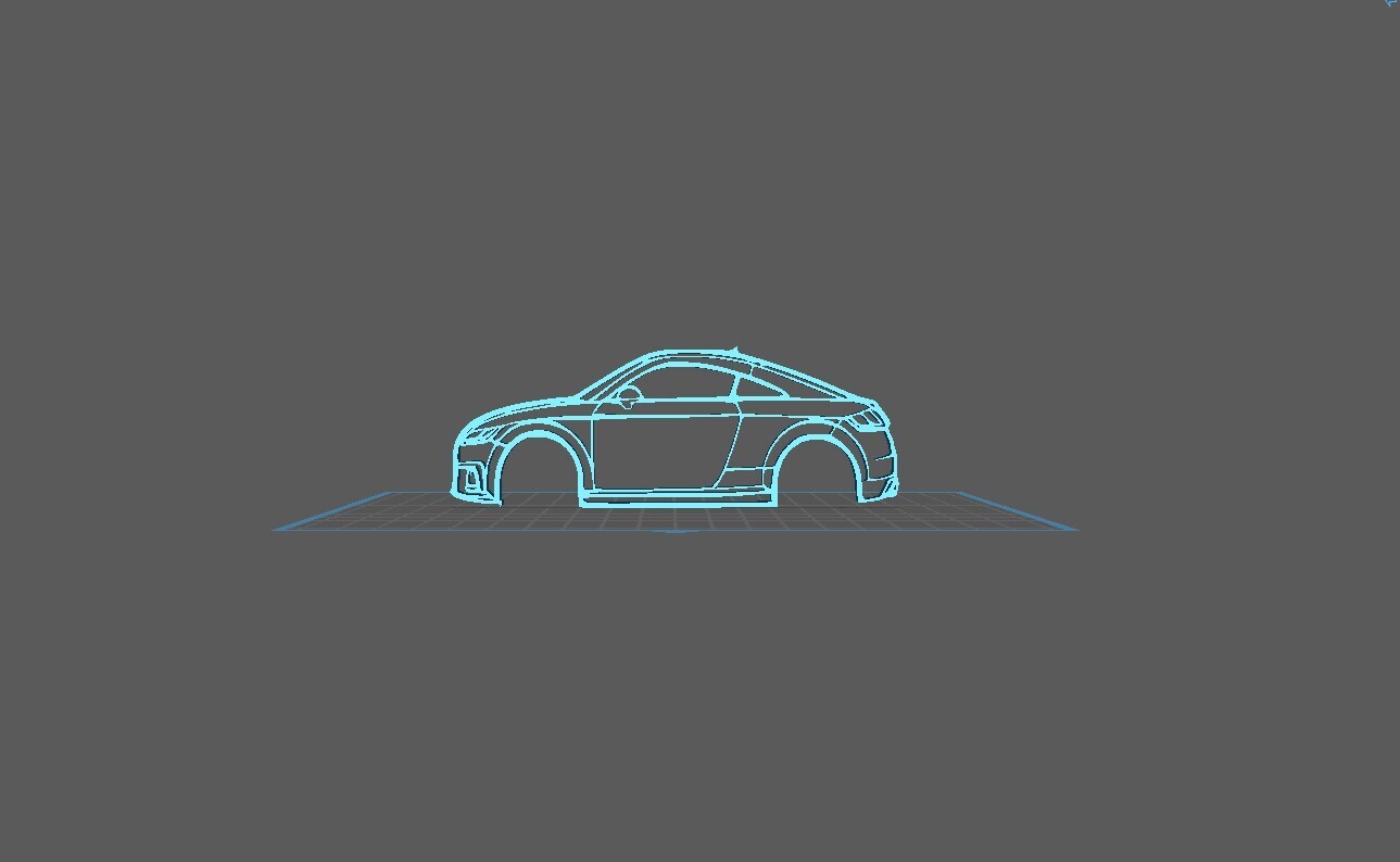Audi - TT 2015 Wall Art