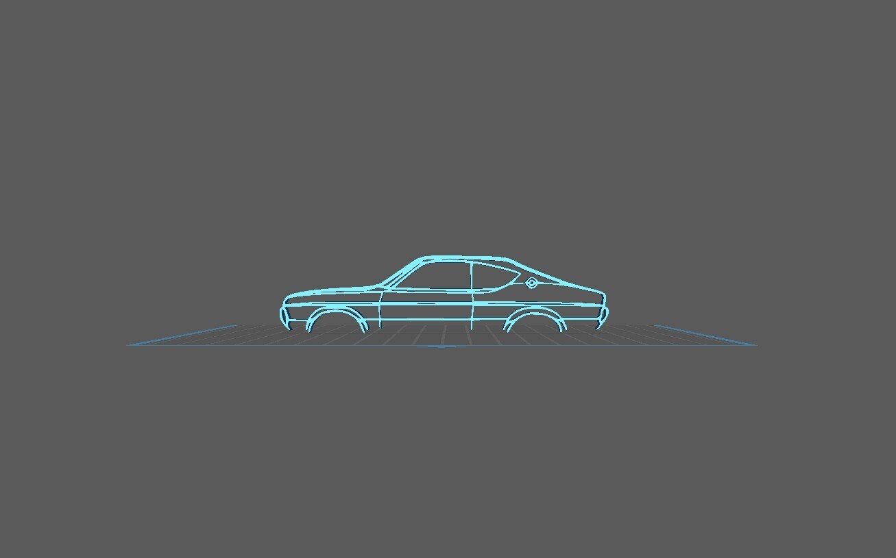 Mazda - RX4 1974 Wall Art