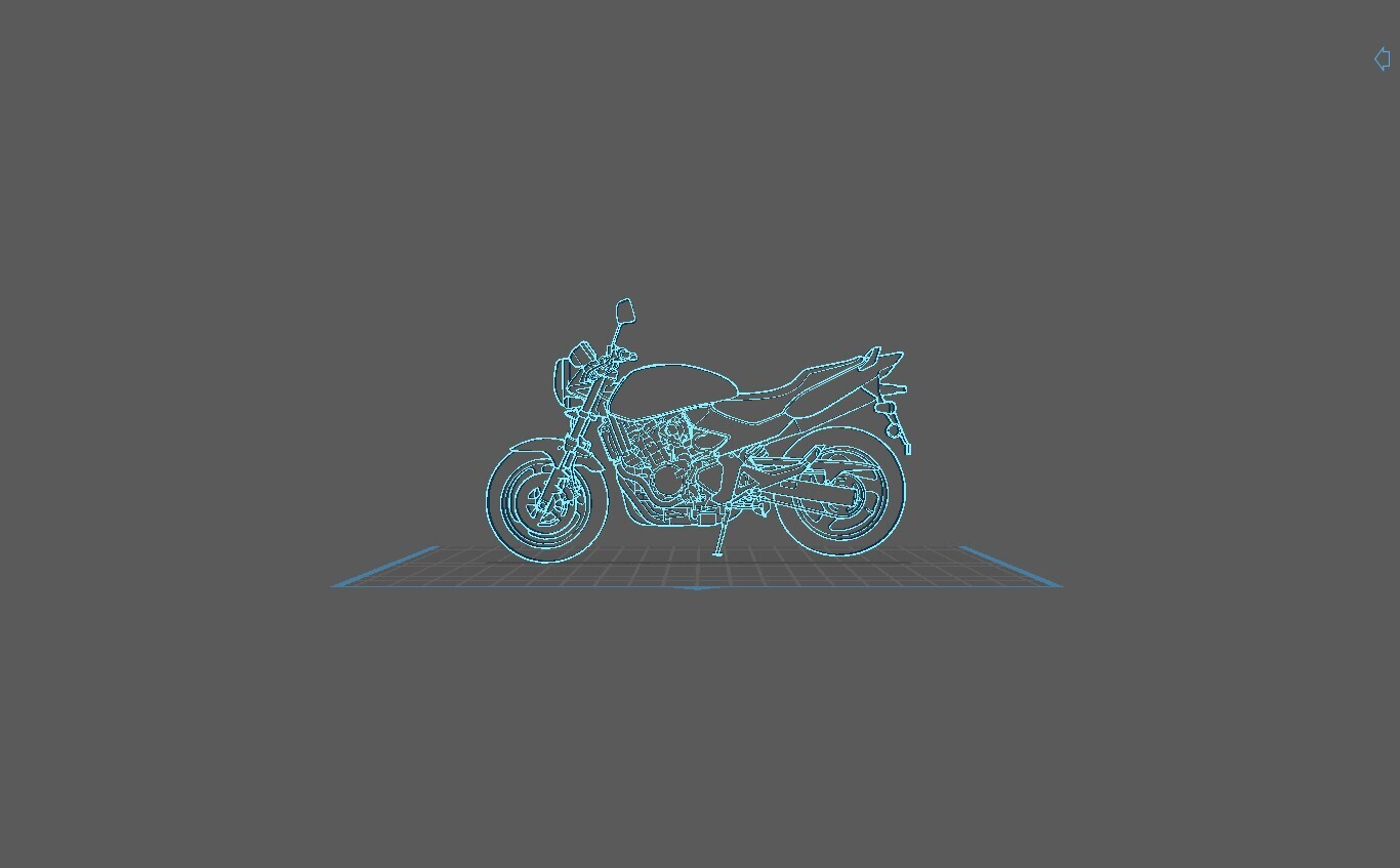 Honda - CBF 600 Hornet 2004 Wall Art