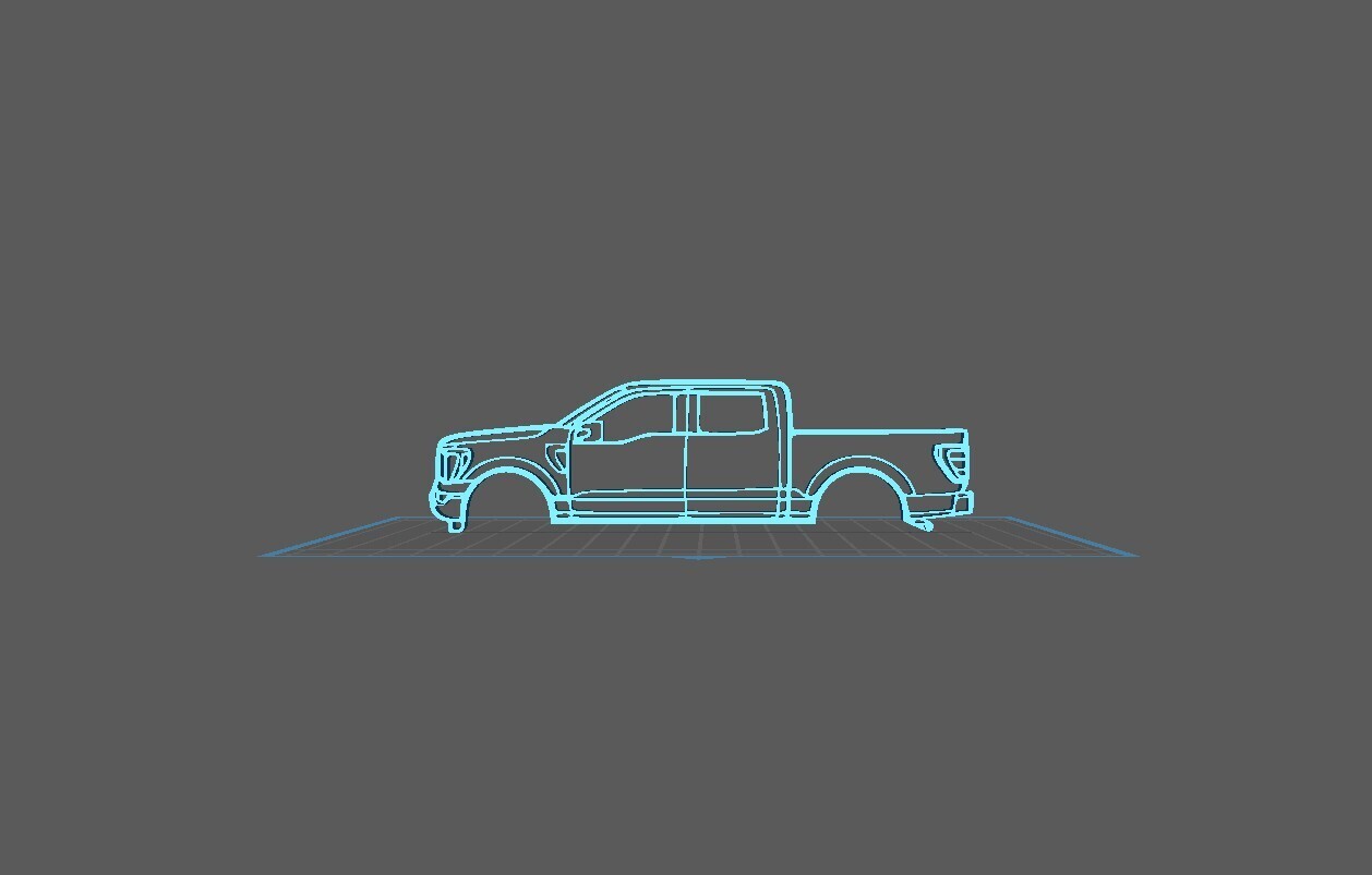 Ford - F150 2021 Wall Art