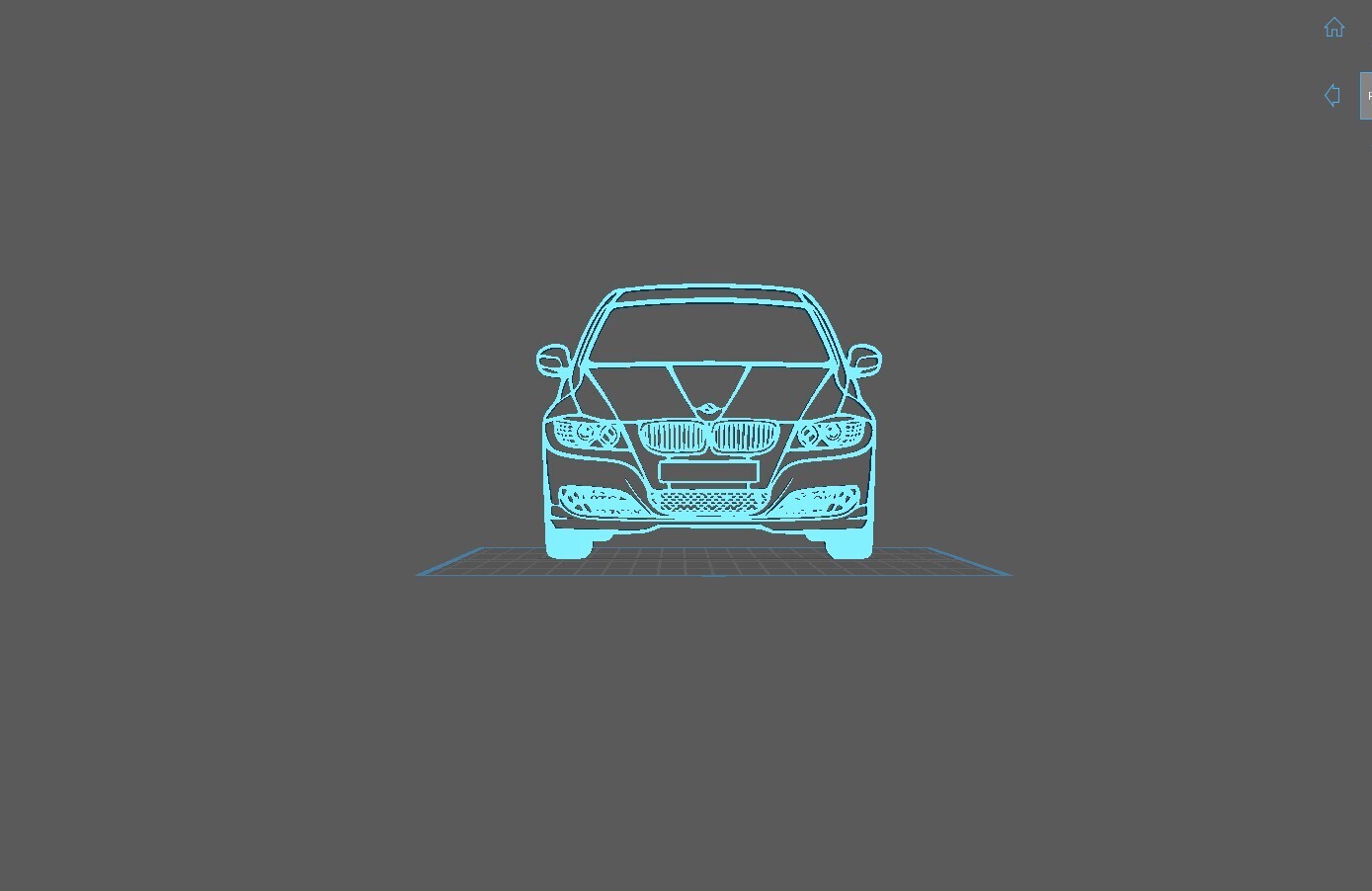 BMW - E90 2009 Wall Art