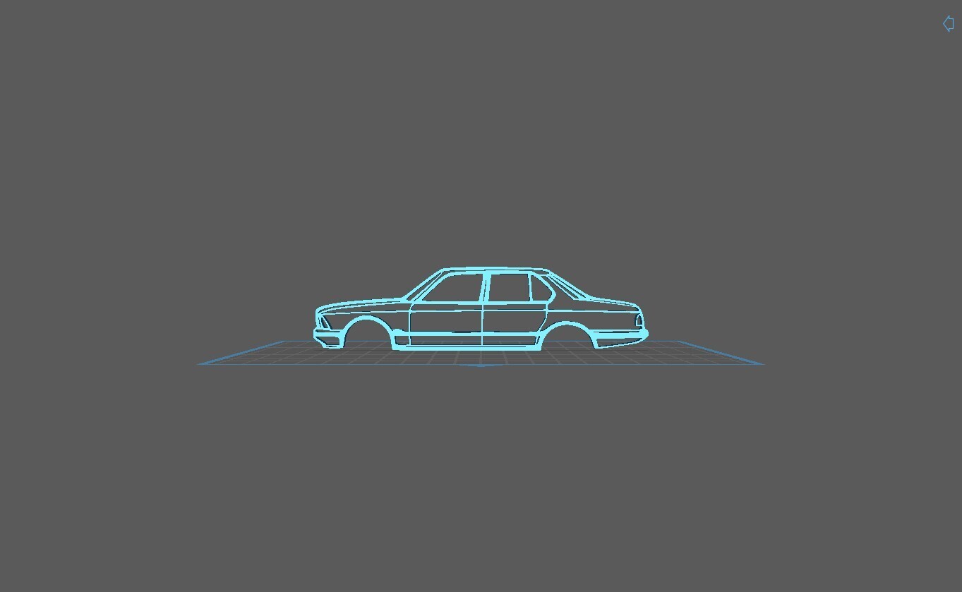 BMW - Serie 7 E23 1981 Wall Art