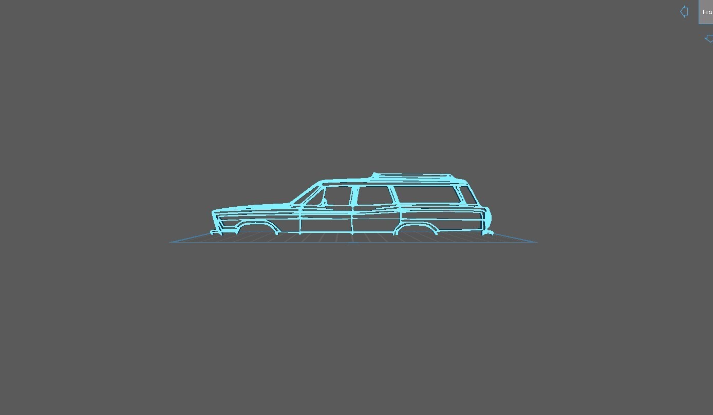 Ford - Country Squire 1967 Wall Art
