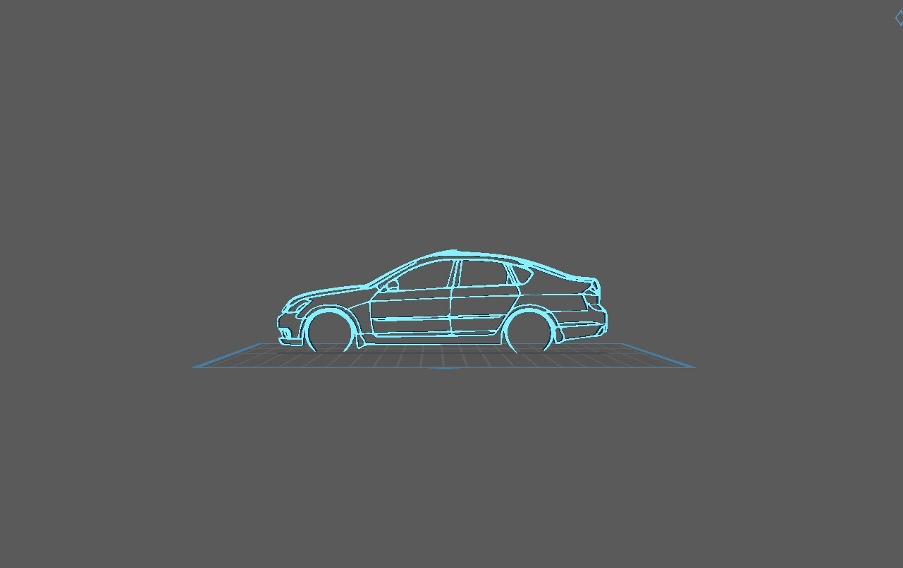Nissan - Fuga 2006 Wall Art