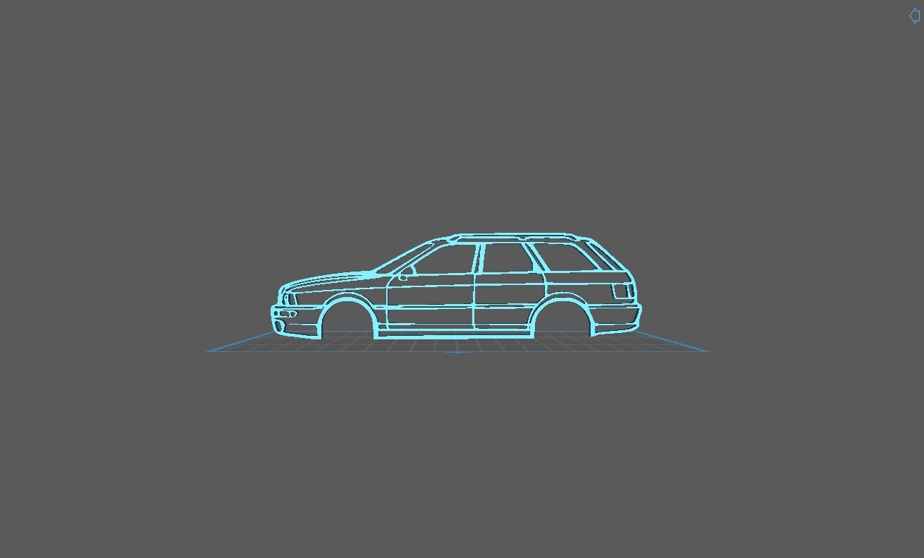 Audi - RS2 1993 Wall Art