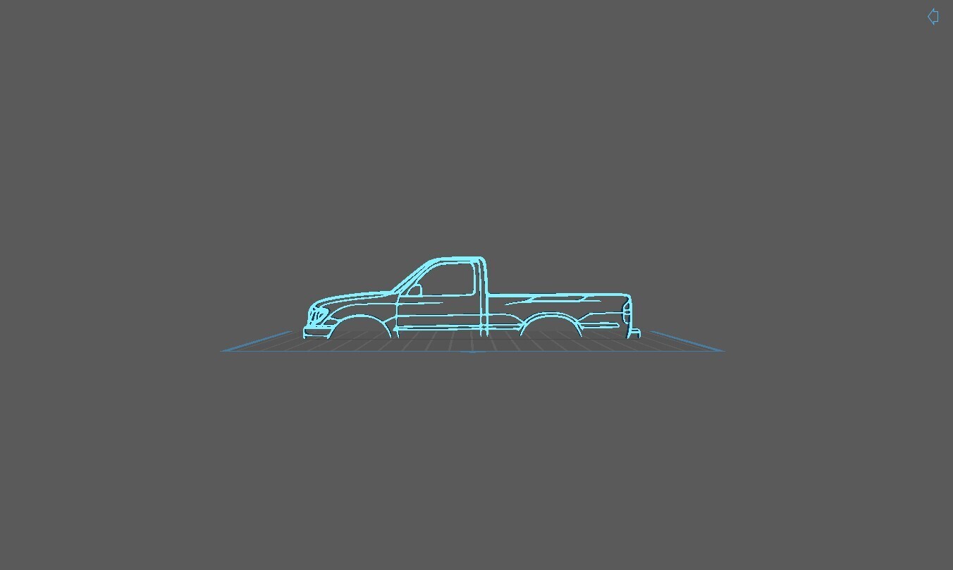 Toyota - Tacoma 2022 Wall Art