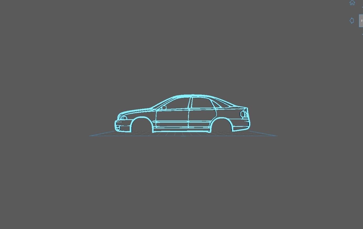 Audi - RS4 B5 2001 Wall Art