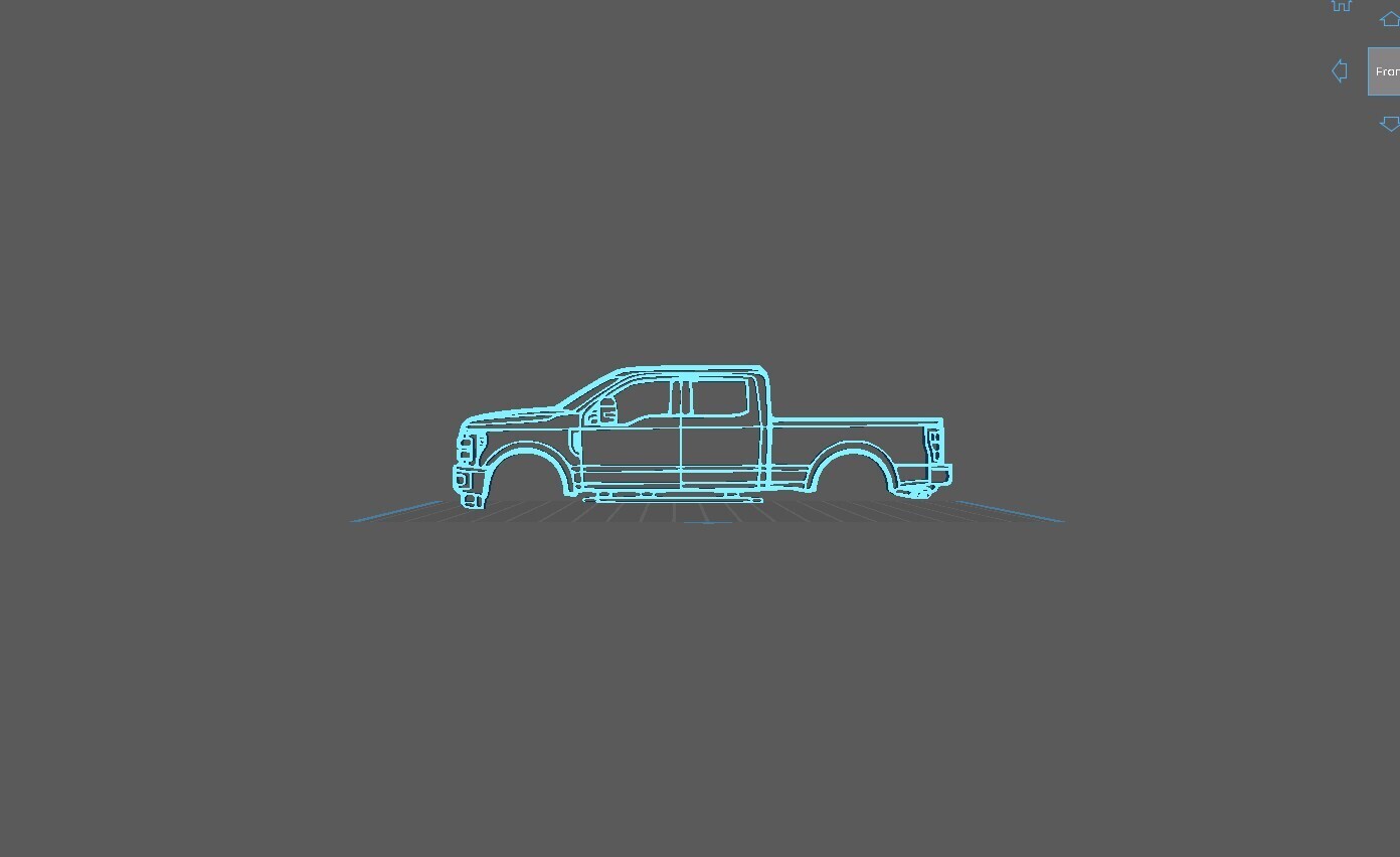 Ford - F 250 Super Duty 2017 Wall Art