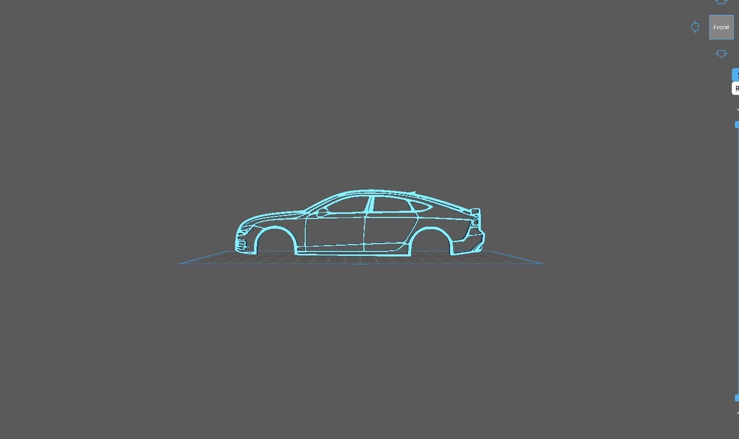 Audi - A7 Quattro Wall Art