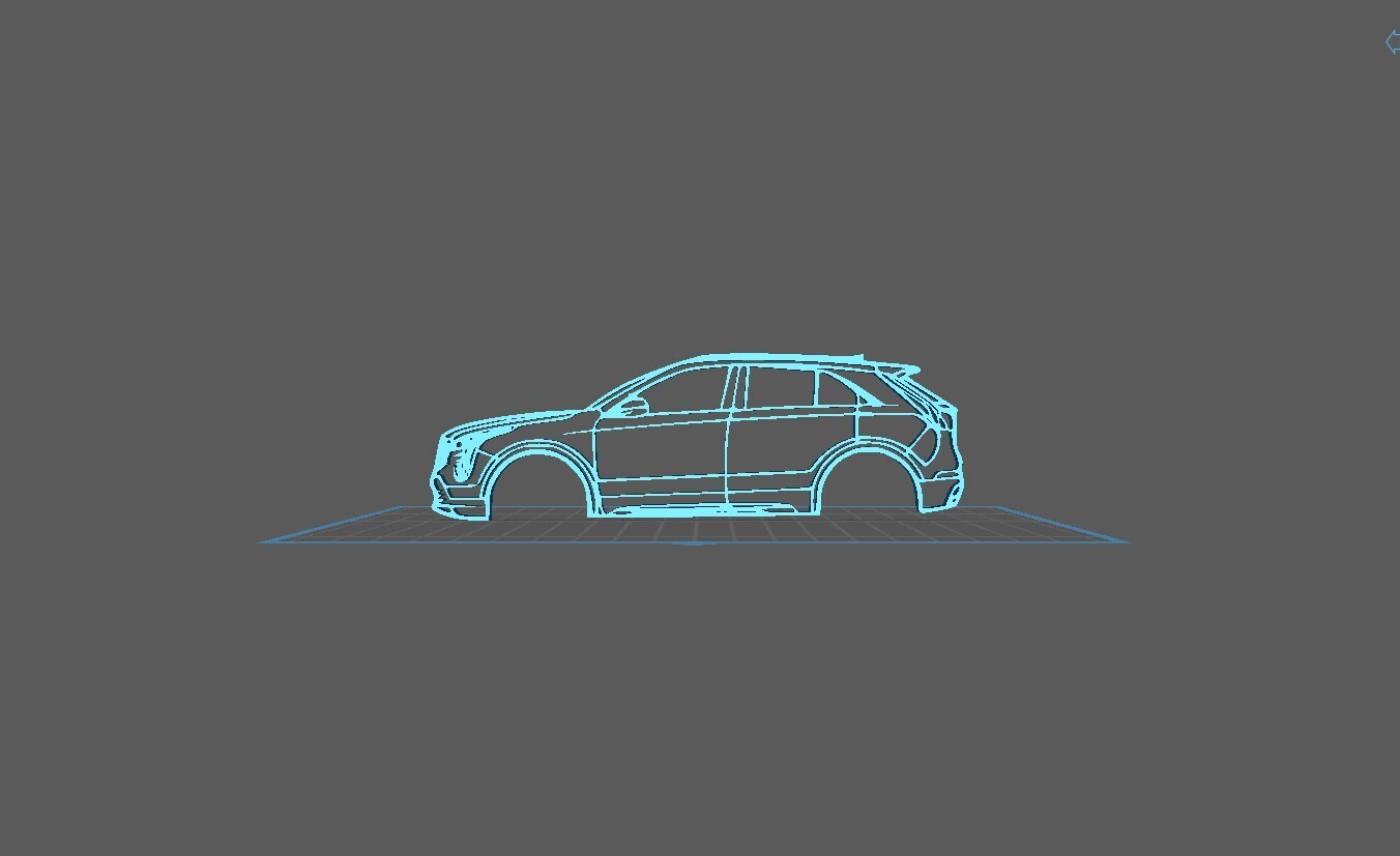 Cadillac - XT4 2019 Wall Art