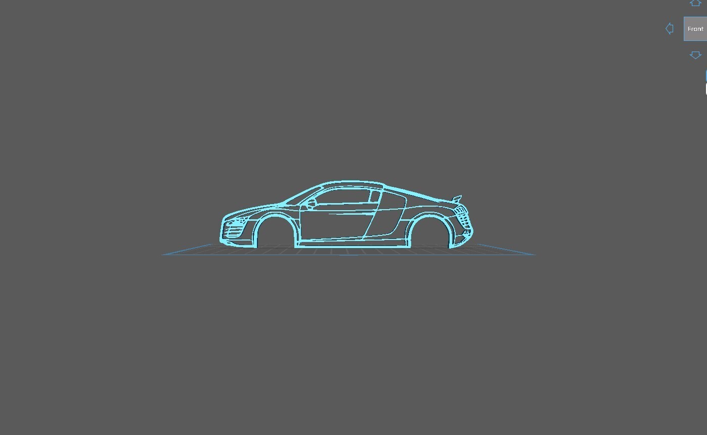 Audi - R8 2007 Wall Art