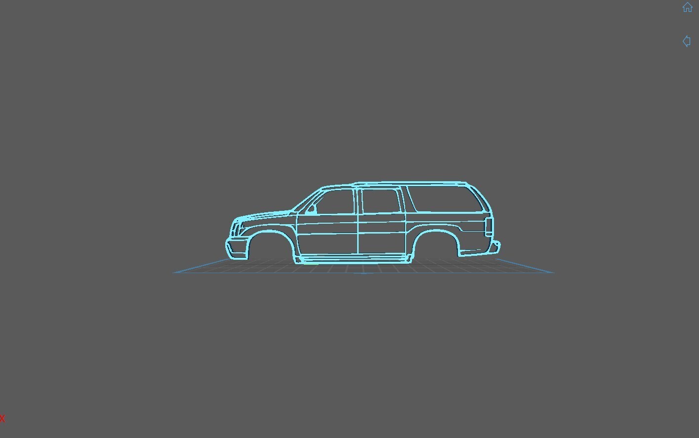 Cadillac - Escalade 2003 Wall Art
