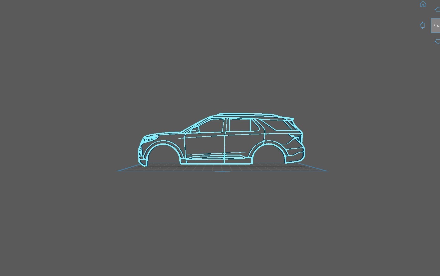 Ford - Explorer 2020 Wall Art