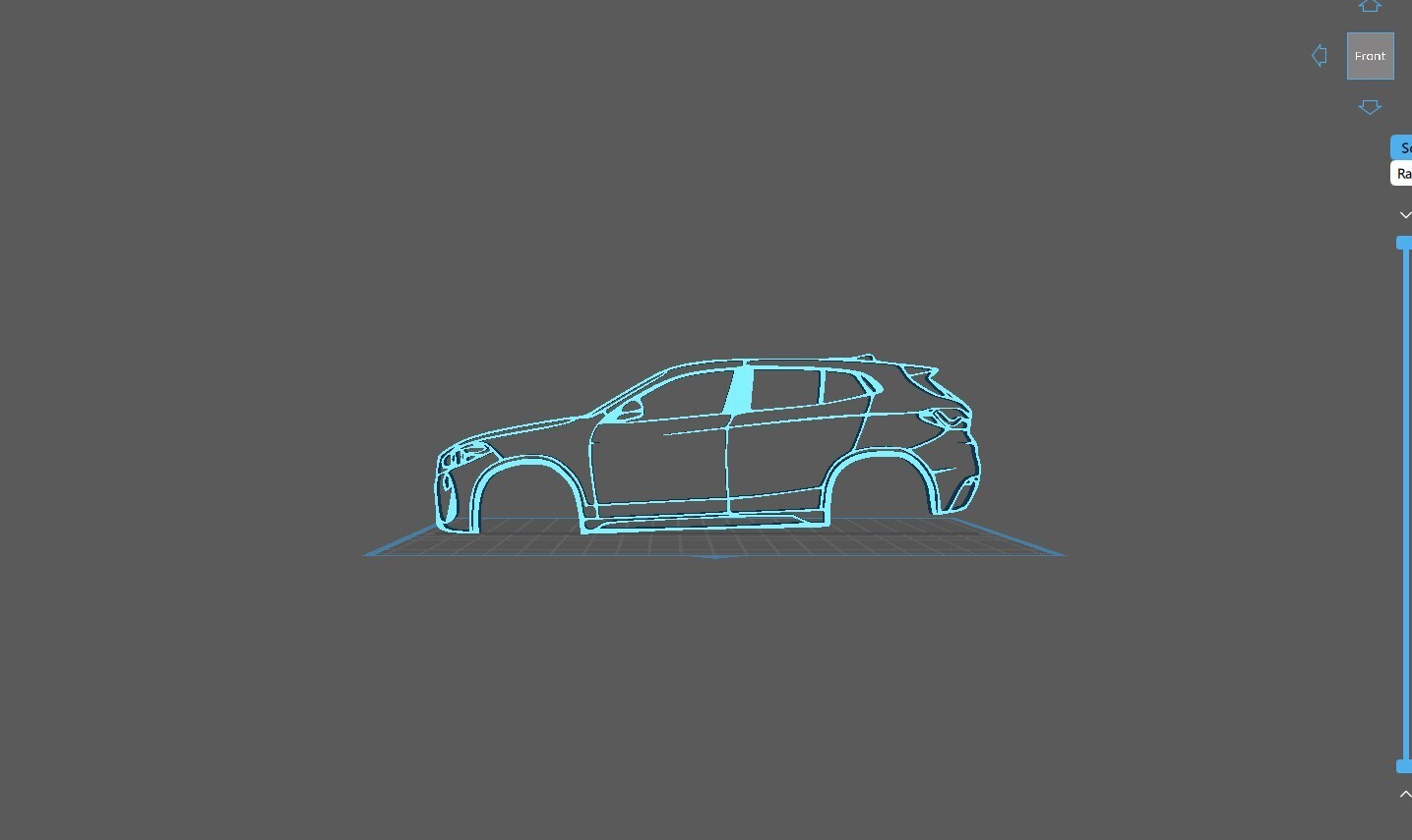 BMW - X2 F39 2018 Wall Art