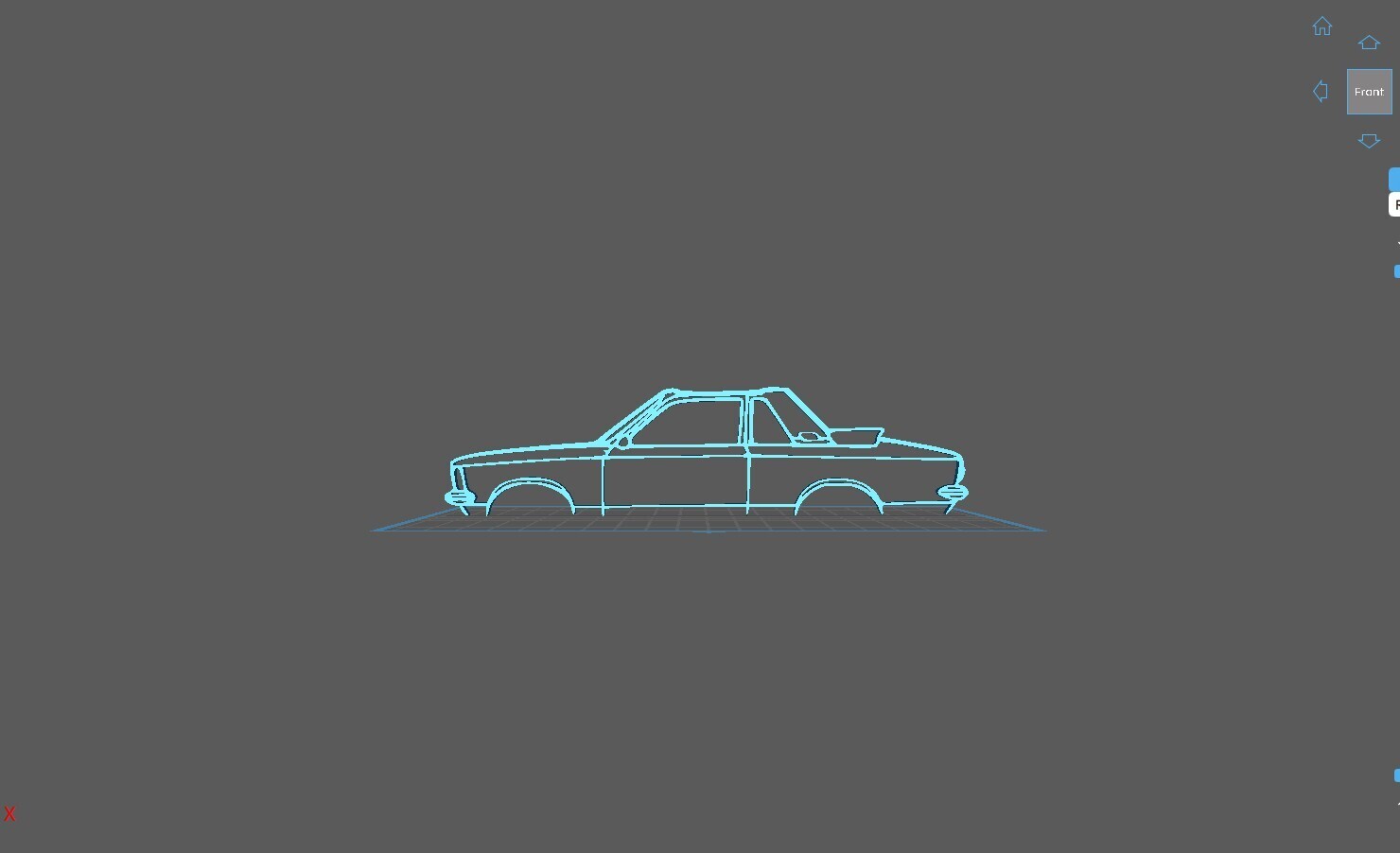 Opel - Kadett C Aero 1978 Wall Art