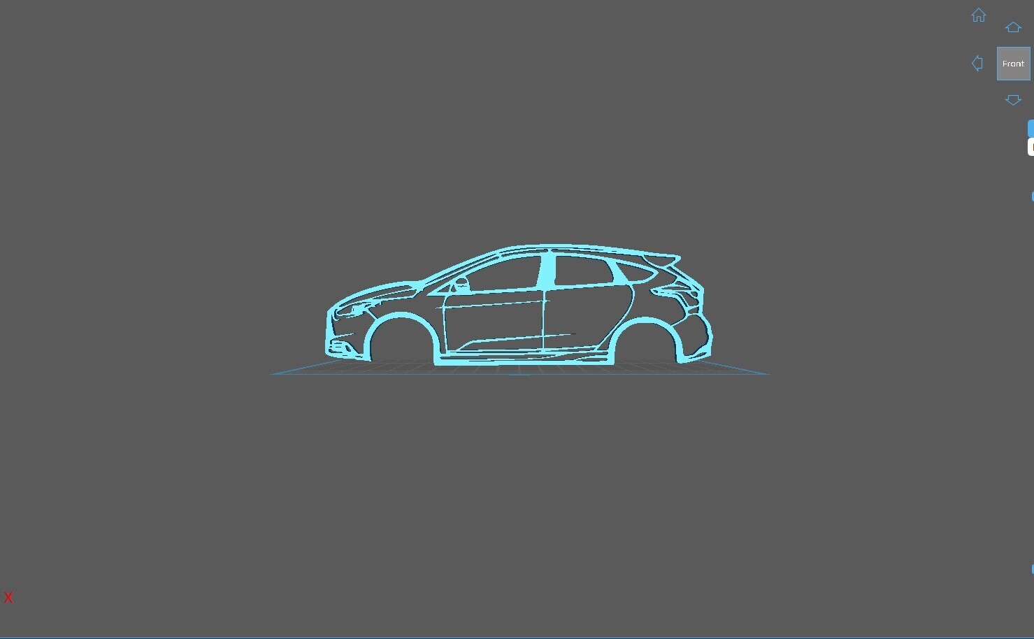 Ford - Focus ST MK3 2016 Wall Art