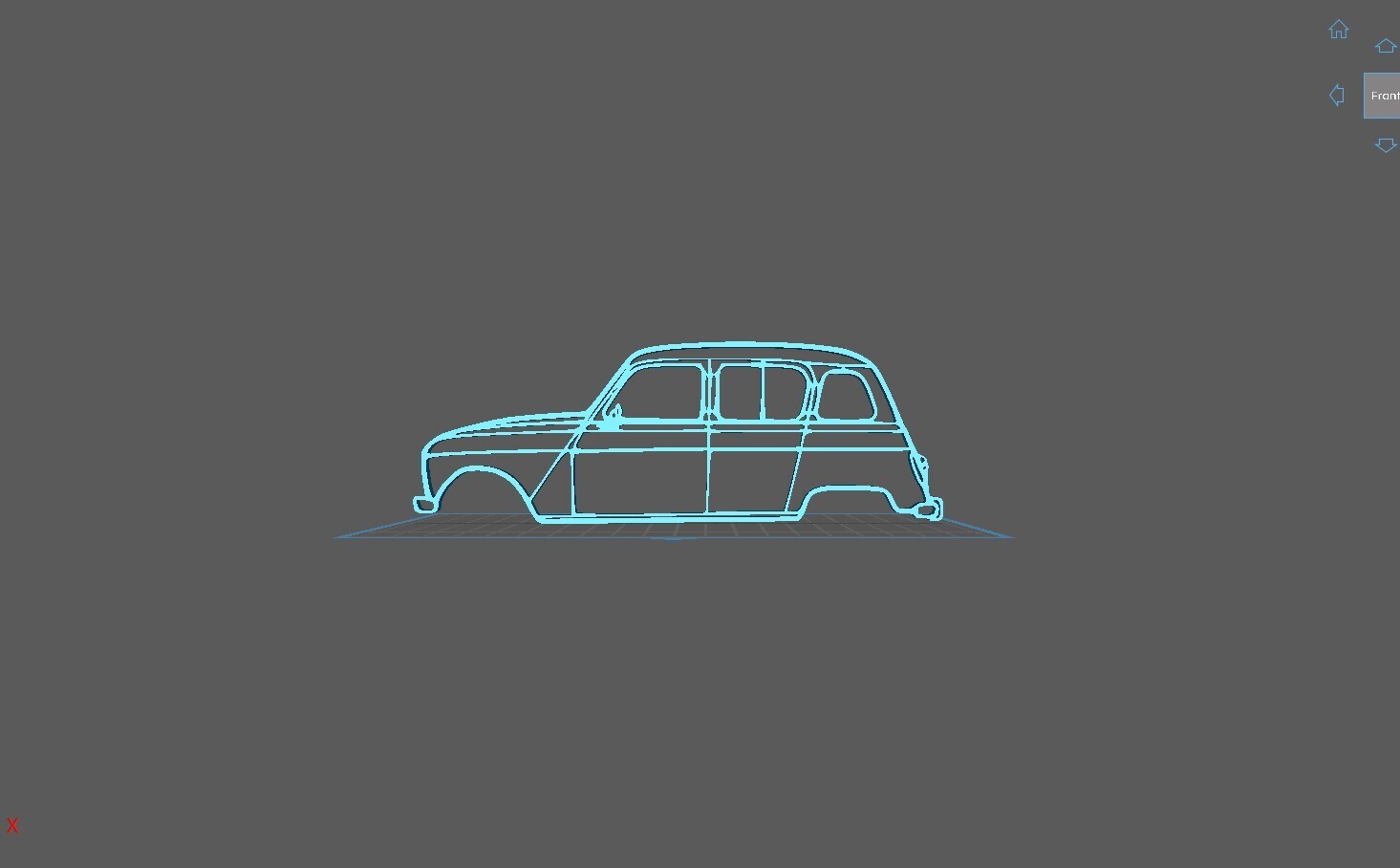 Renault - 4L 1968 Wall Art