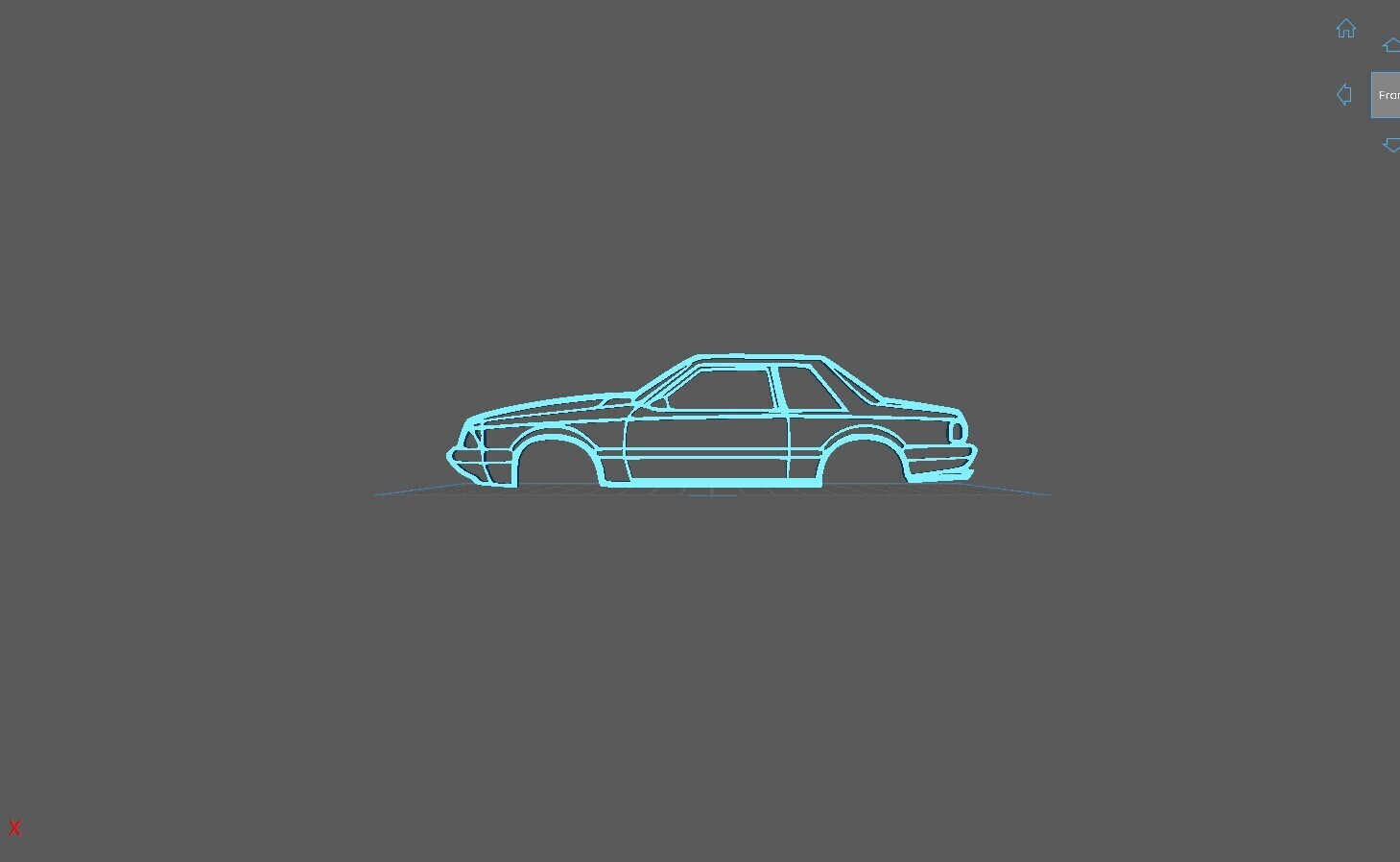 Ford - Mustang Foxbody 1989 Wall Art