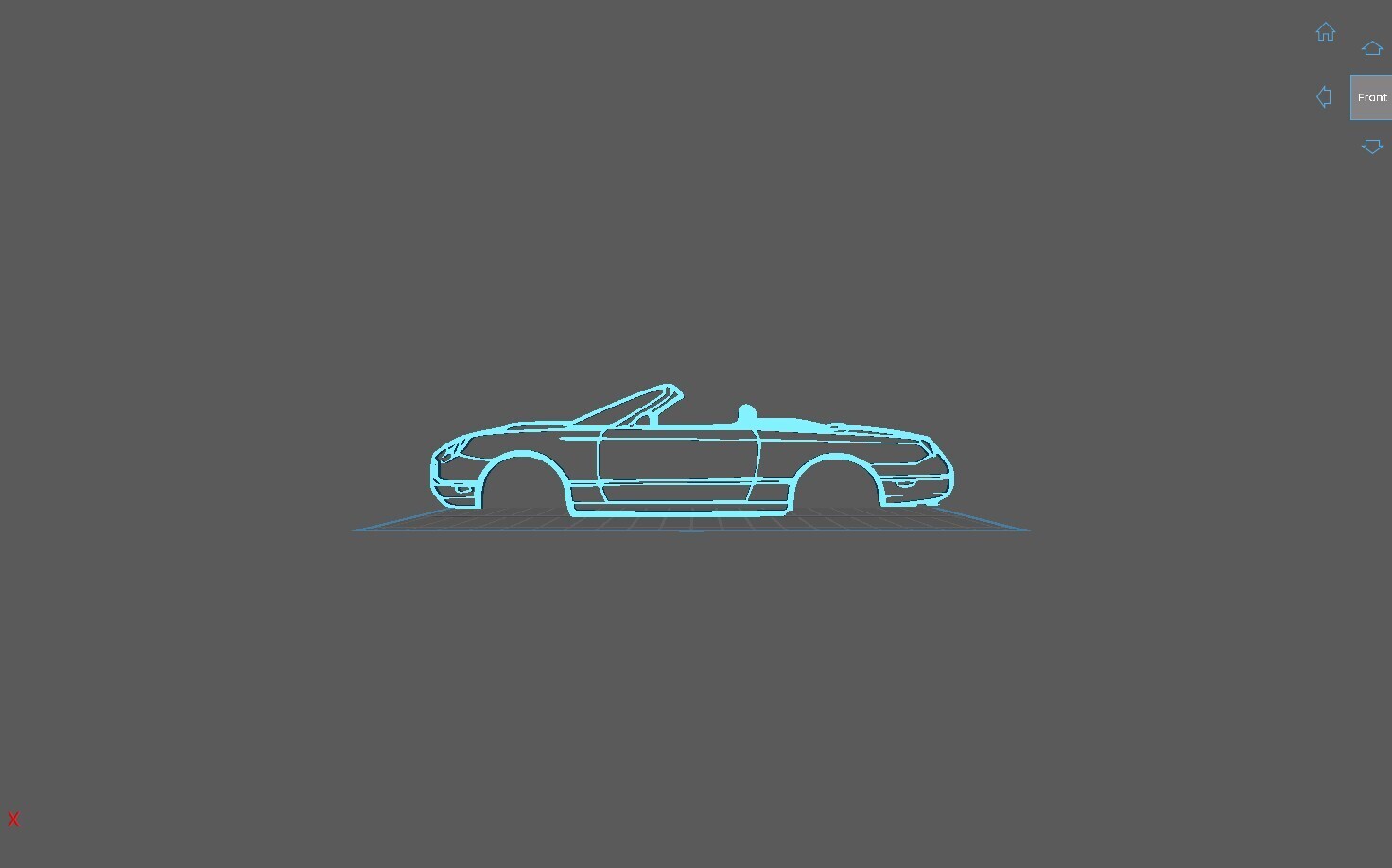 Ford - Thunderbird 2005 Wall Art