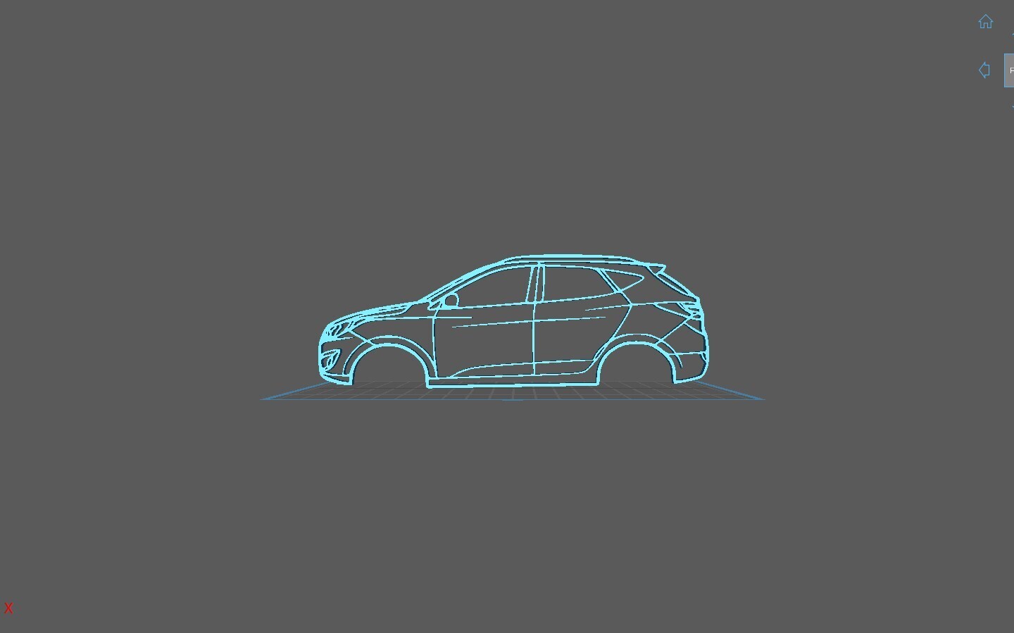 Hyundai - Tucson 2010 Wall Art