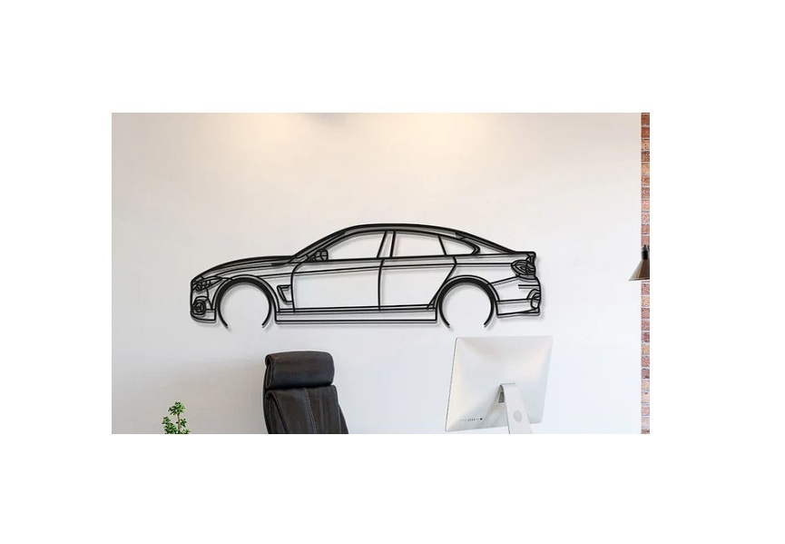 BMW - F36 4 Gran Coupe 2019 Wall Art