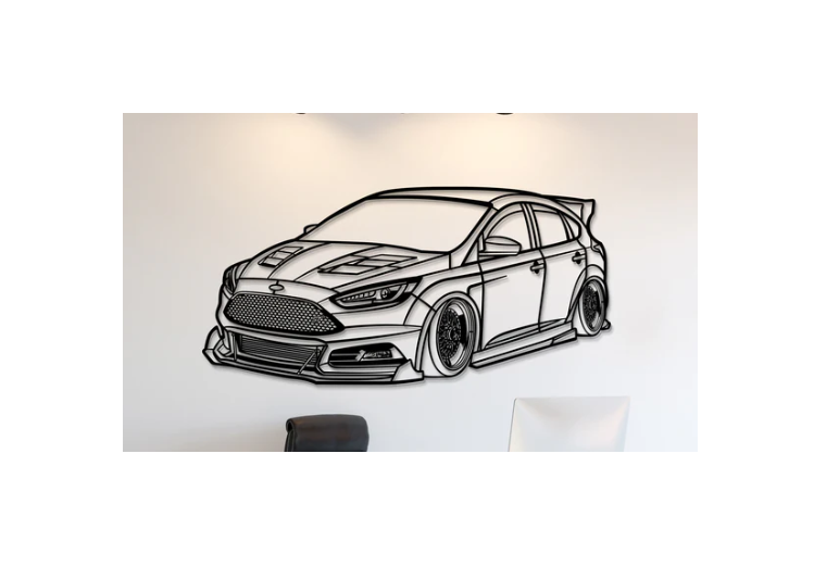 Ford - Focus ST 2015 Wall Art