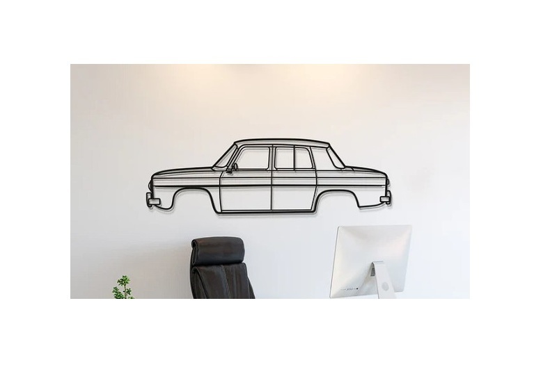 Renault - 8 Gordini 1967 Wall Art